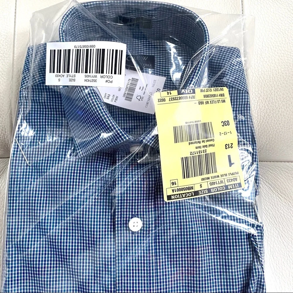 J. Crew Thompson Wrinkle-free Dress Shirt 